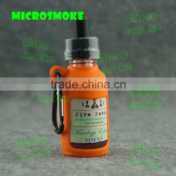 Silicone Case/sleeve/cover for e Liquid 30ML Bottle e Cigarette Liquid Bottles E-liquid Vending Machine Plastic E-liquid Bottle photo-4