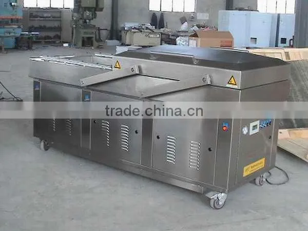 Quickly-frozen Foods Double Chamber Automatic Pendulum Cover Vacuum Packing Machine Hand Held Vacuum Packing With CE Certificate photo-4