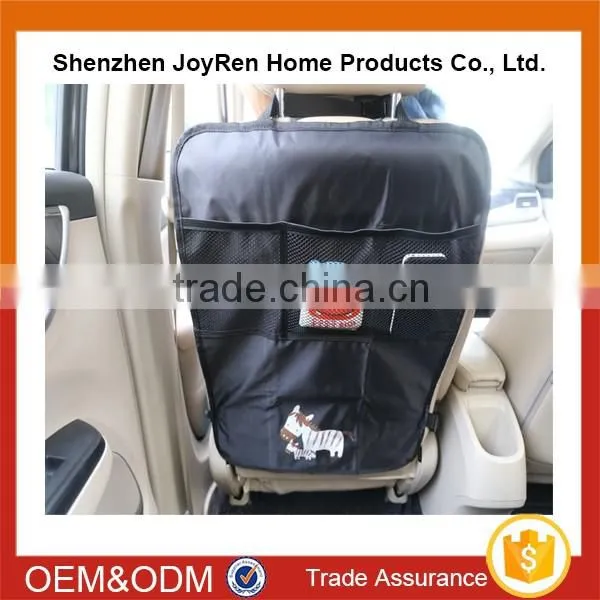 Classical Car Seat Kick Mat With Mesh Pocket photo-6