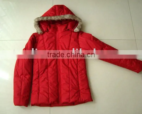 Lady's Coat With Hooded in Stock