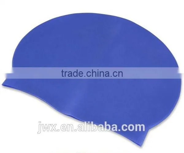 Blue Silica Swimming Cap River Swimming Usage Close-fitting Cap photo-3