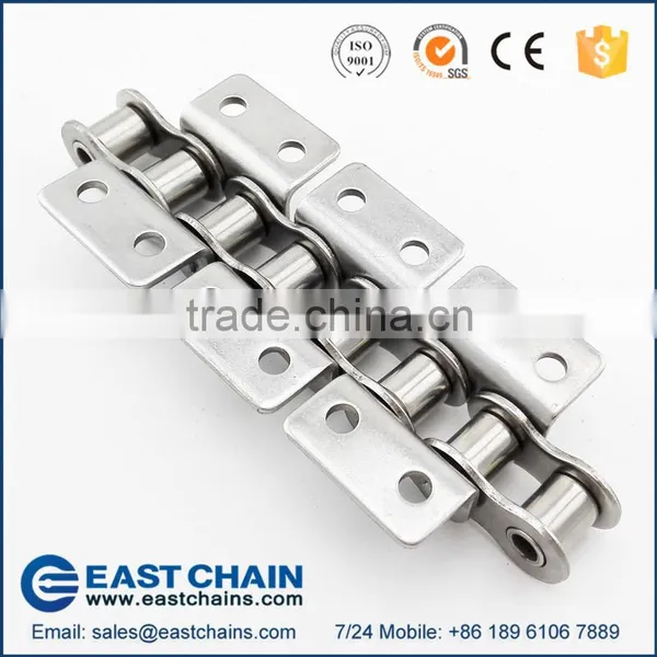 Industry Stainless Steel Roller Chain 08A With SK1 Attachments photo-5