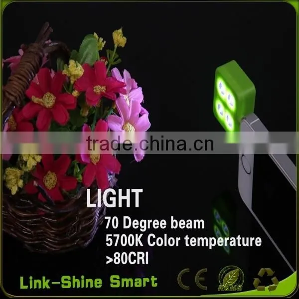 Flashlig Mini Led Video Light Mini Portable Led Flash Light/ Selfie Flash Led photo-6