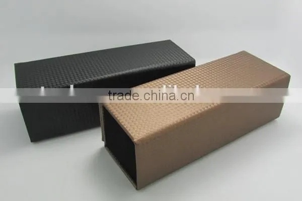 Diamond Grid Square PU Leather Eyewear Packing Case photo-5