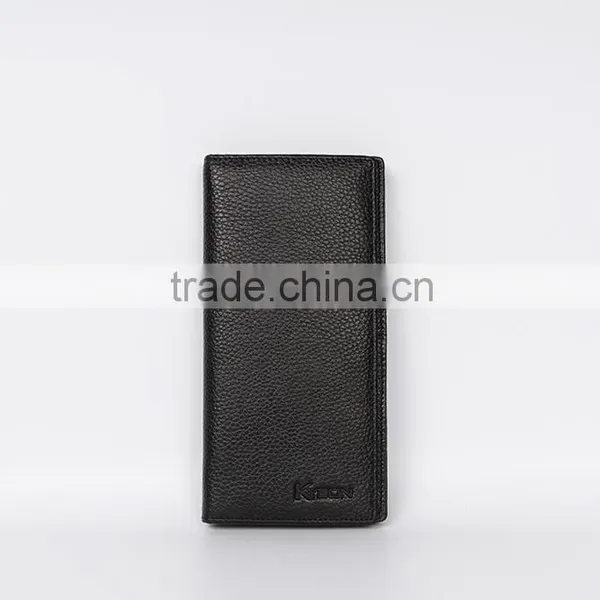 Classic Cowhide Real Leather Bifold Mens Wallet photo-2