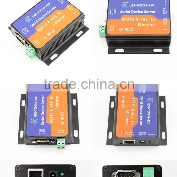 USR-TCP232-410 Serial to Ethernet /RJ45 Converter RS232 RS485 to TCP/IP Server High Quality photo-2