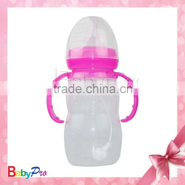 China Supplier Eco-friendly Material Cute Form Baby Bottle Silicone Bottle Handle New Feeding Bottle photo-6