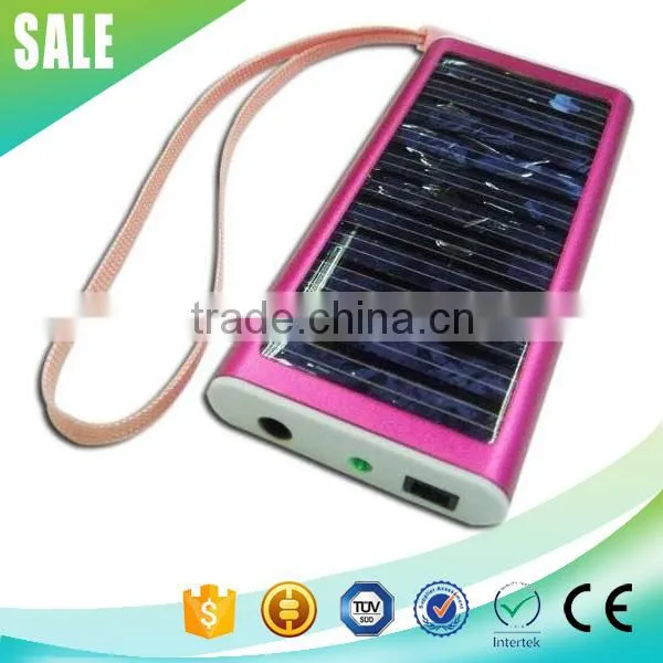 2016 Mini 1000mAh Portable Cell Phone Solar Charger