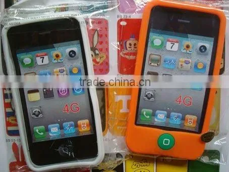 2012 New Silicone Protected Accessories for IPhone Phone