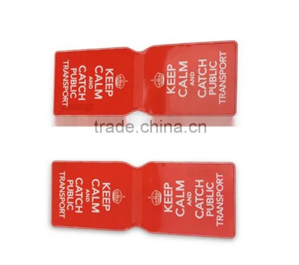 PVC Colorful Business Card Holder With Custom Logo photo-5