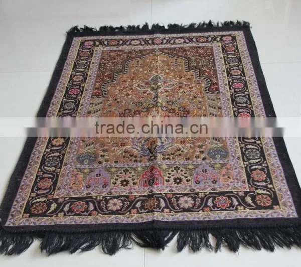 High Quality Prayer Carpet Rugs BT-227 Polyester Muslim Carpet photo-3