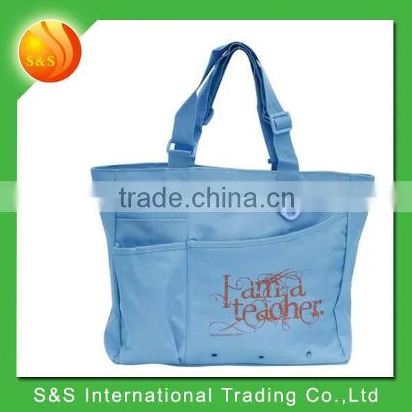 Portable Large Content Custom Teacher Tote Bag photo-2