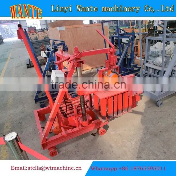 QT40-3C Brick Molding Machine Processing Bloquera Semi Automatica photo-3