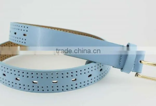 HOT 1 Inch Women Fashion Summer Dresses Belt With Colorful Leather Buckle in Summer China Factory photo-4