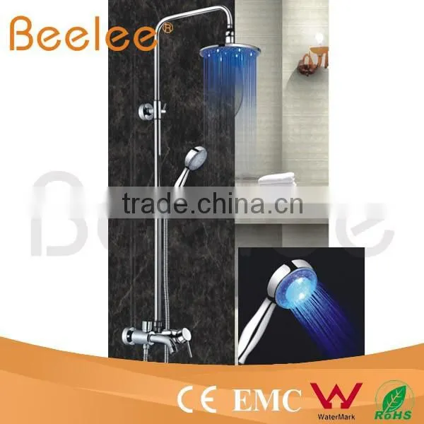 LED Rain Shower Bathroom Shower Bath Mixer photo-2