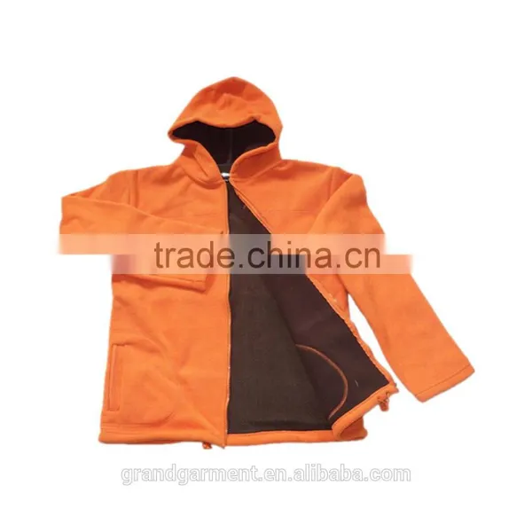 100% Polyester Fashion Mens Polar Fleece Jacket photo-2