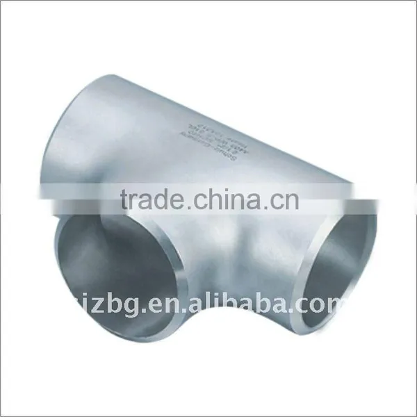 Stainless Steel Pipe Straight Tee Dimensions BG BEST