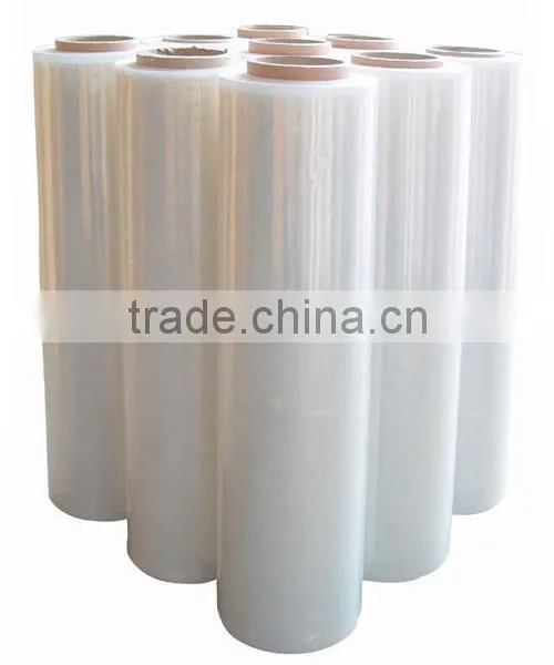 China With Free Sample 20'' * 1500ft * 80ga Plastic Stretch Film