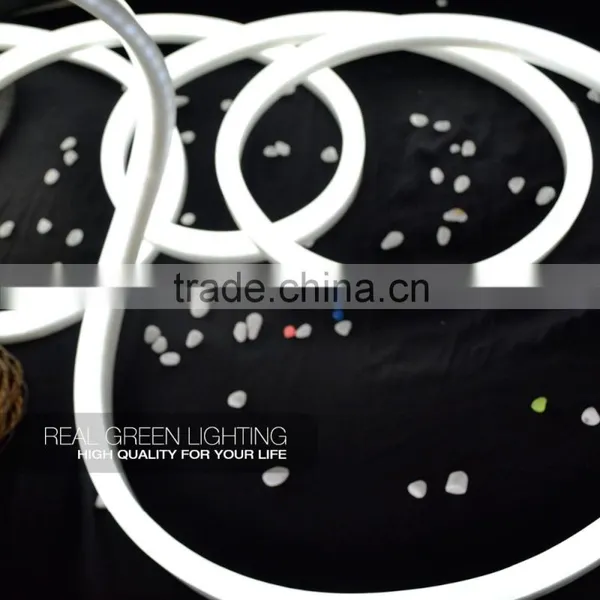 Cool White LED Neon Rope Light Ultra Brightness White Flexible Color White LED Neon Flex Rope Light photo-4
