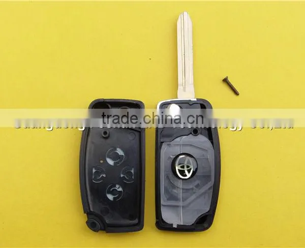 Top Seller Toyota Car Remote Key 3 Button Flip Key Shell Blank Case Toyota Remote Key photo-6