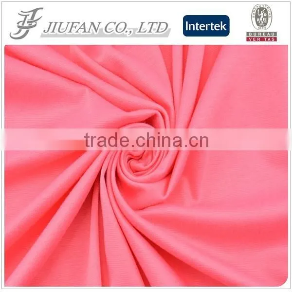 Jiufan Textile Good Quality Heavy Weight Solid Dyeing 95 Polyester 5 Spandex Punto Roma Fabric photo-3