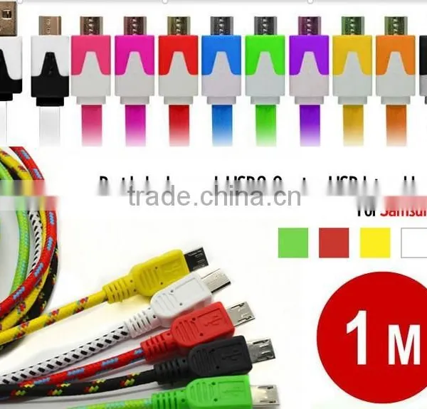 1m 2m 3m Cell Phone Micro Cable With ROHS Certification photo-3