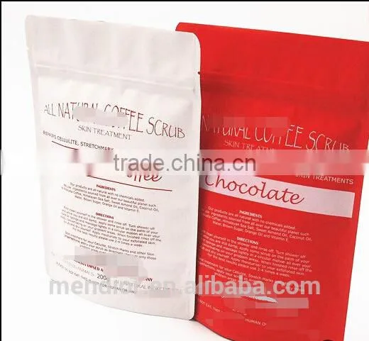 Mendior Organic Arabic Coffee Body Scrub Stretch Mark Eposon Salt OEM Body Polisher Scrub, SPA,custom Brand,200g