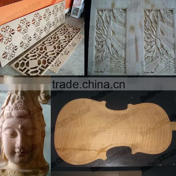 1325 3D Cnc Wood Carving Machine Cnc Router With Rotary Fixture China photo-5