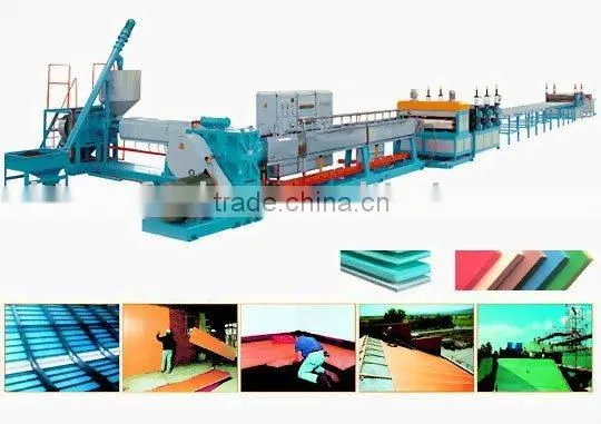 XPS Polystyrene Foam Board Machine
