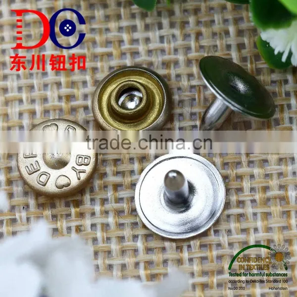 8MM Logo Customized Rivets for Jeans Shirt Rivet and Belt photo-3