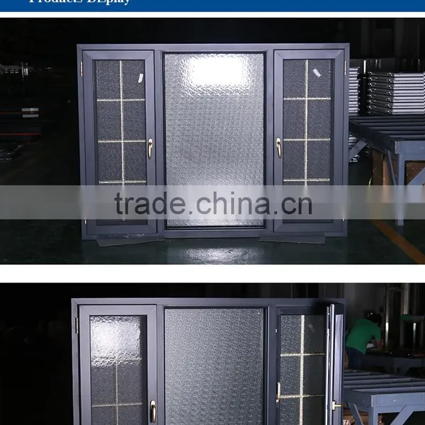 ROGENILAN 118 Series Transparent Impact Casement Used Aluminum Windows