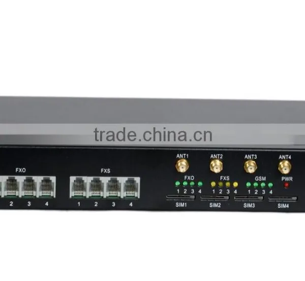 ETS-4S GSM/PSTN FWT with 4 GSM Module , 4 FXS port , 4 PSTN port