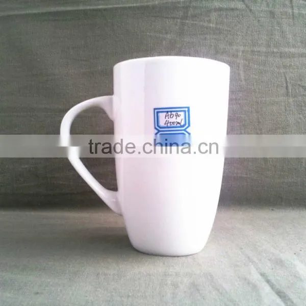 Blank White Ceramic Coffee Mug photo-3