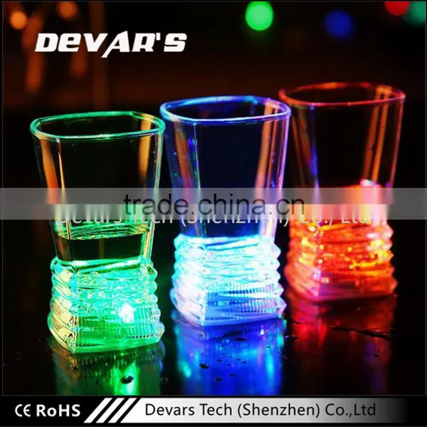 Glow in the Dark Glass Flashing Cup Drinking Glass Manufacturers China Quality Choice photo-5