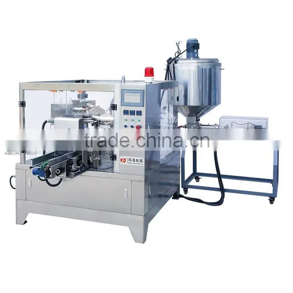 Rotary Liquid Packing Machine Line(stand-up & Zip Pouch) photo-2