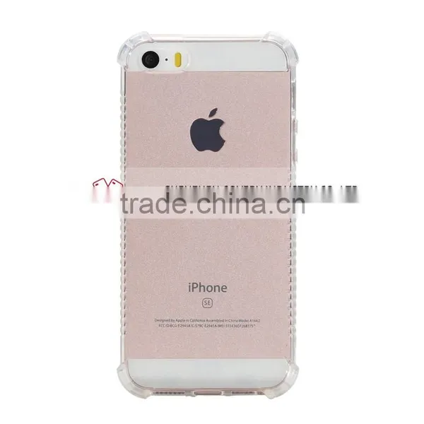 Hot Sale Slim Clear Soft TPU Shockproof Case Cover for Iphone 5/SE With Low Price photo-3