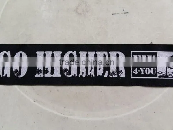 Custom Damask Woven Label