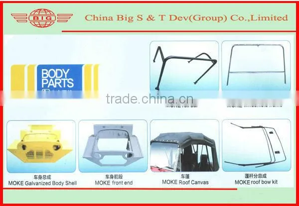 Mini Moke Body and Other Spare Parts