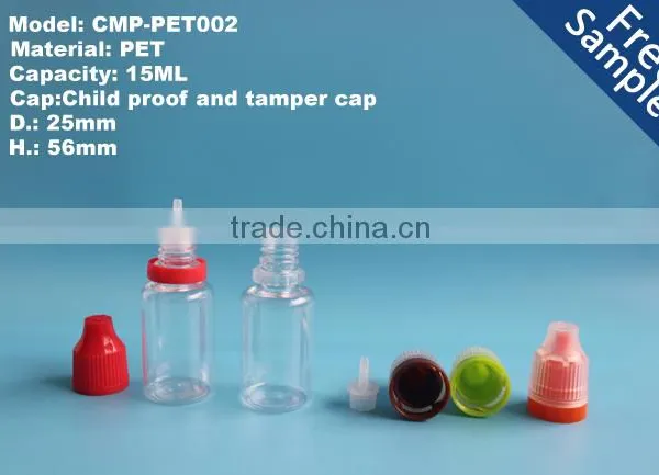 15ml PET Empty Dropper Bottle for Cosmetic photo-2