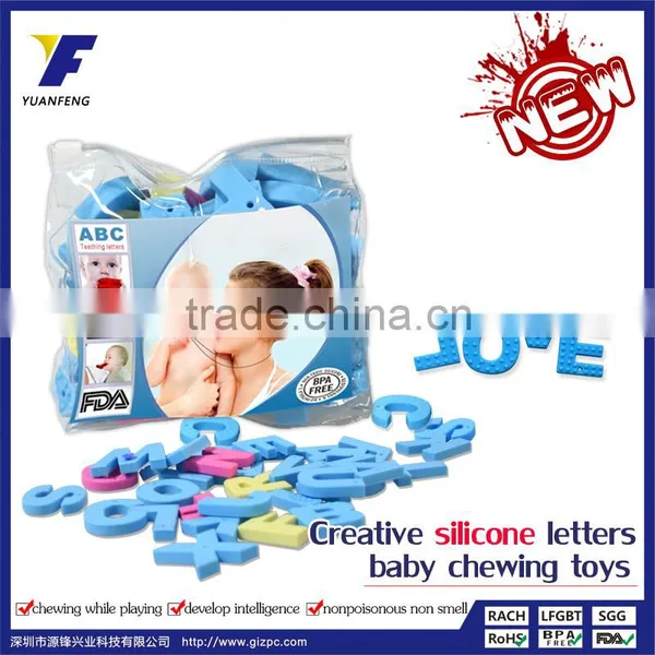 Baby Feeding Product Silicone Teething Pendant