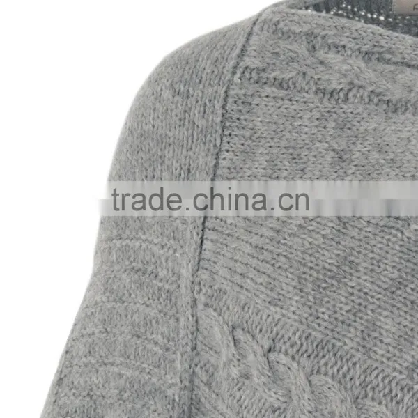 Women Knitted Trendy Winter Ponchos Turkish Knitwear Supplier in Turkey Ladies Sweater Pullover Blouse Cardigan Made in Turkey photo-6