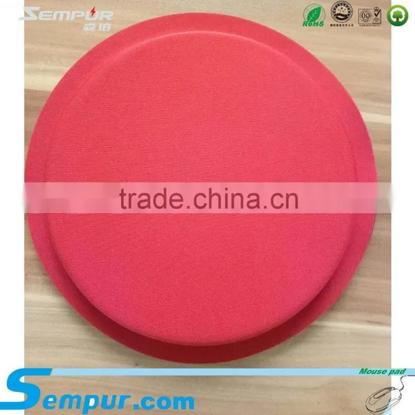 Hat Like Memory Foam Round Mouse Mat Mouse Pad With Customized Logo Available photo-3
