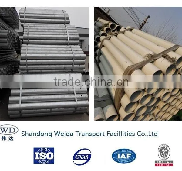 S235JR Round Steel Guardrail Post photo-5