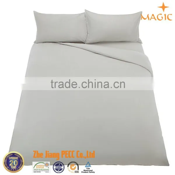 Plain Dyed Bedding Sets Duvet Cover Pillow Case photo-4