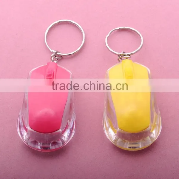 >>> LED Light For Unisex Gift Indoors Computer Mouse Keychain Electric Cute Key Ring Accessories Key Holder/ photo-2