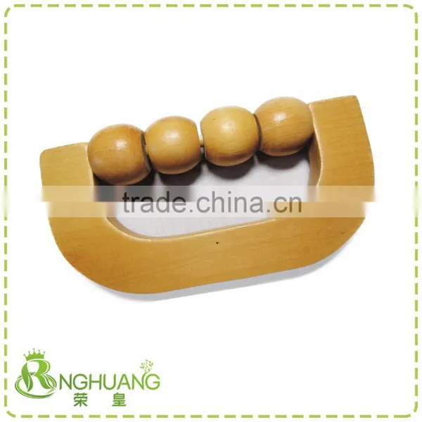 Round Beads Wooden Massager