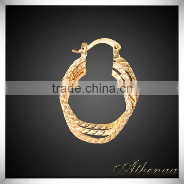 2016 Promotional Hot Sale Beautiful Rose Gold Earring Designs For Girls photo-2