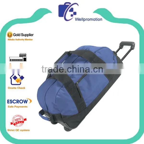 Promotional Trolley Luggage Bags With 2 Wheels photo-3