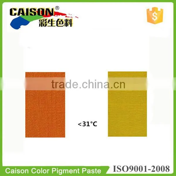 Heat Sensitive Color Changing Pigment Paste for Textiles Quality Choice