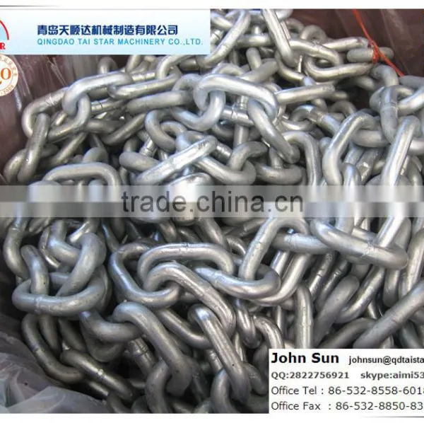 U1 Galvanized Open Link Anchor Chain for Ship With CCS